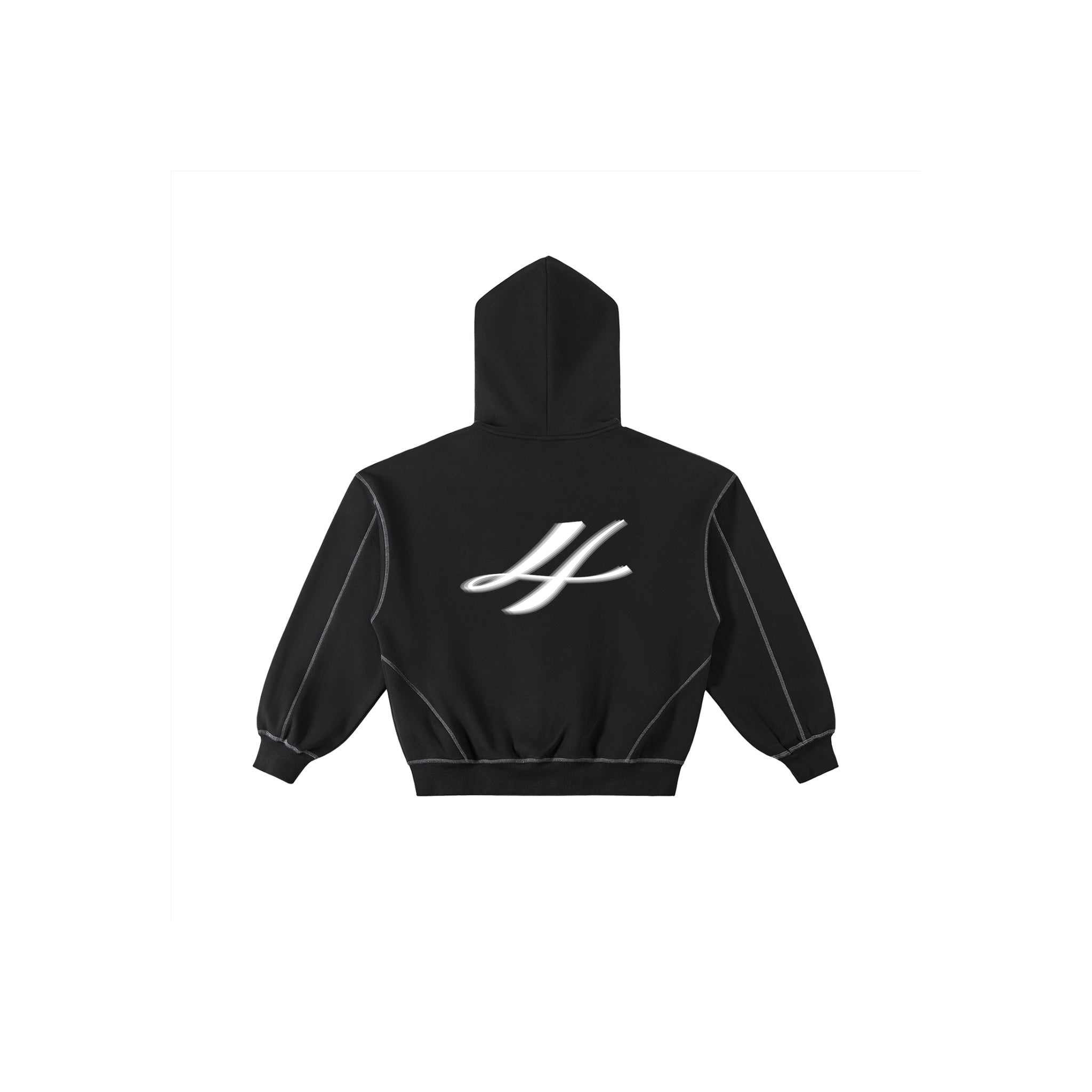 No.4 Cropped Phantom Zip-Up